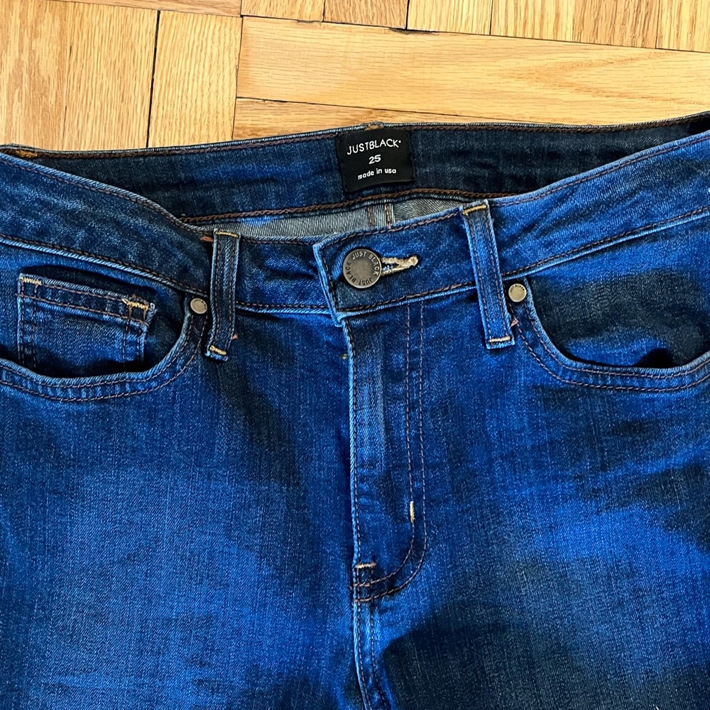 Just Black Dark Blue Jeans - Picture 3 of 7